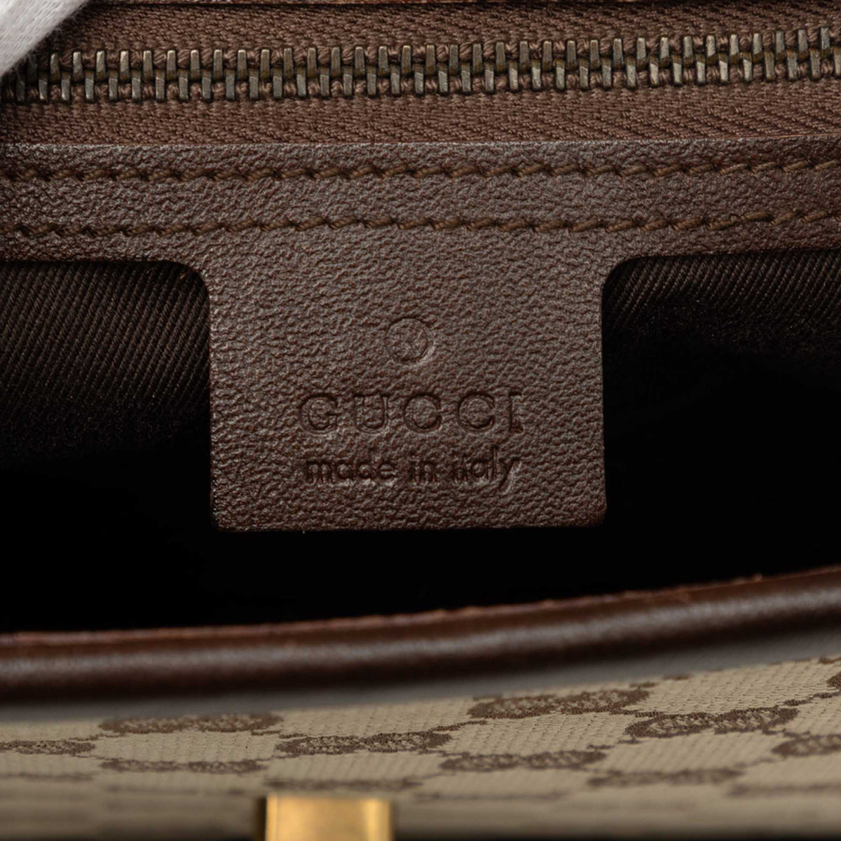 Gucci GG Canvas Top Handle Bag