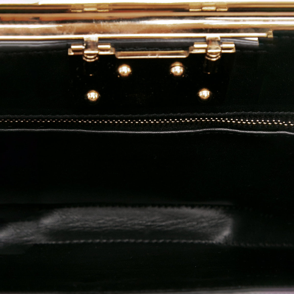 Alexander McQueen Patent Squeeze It Clutch — Pink