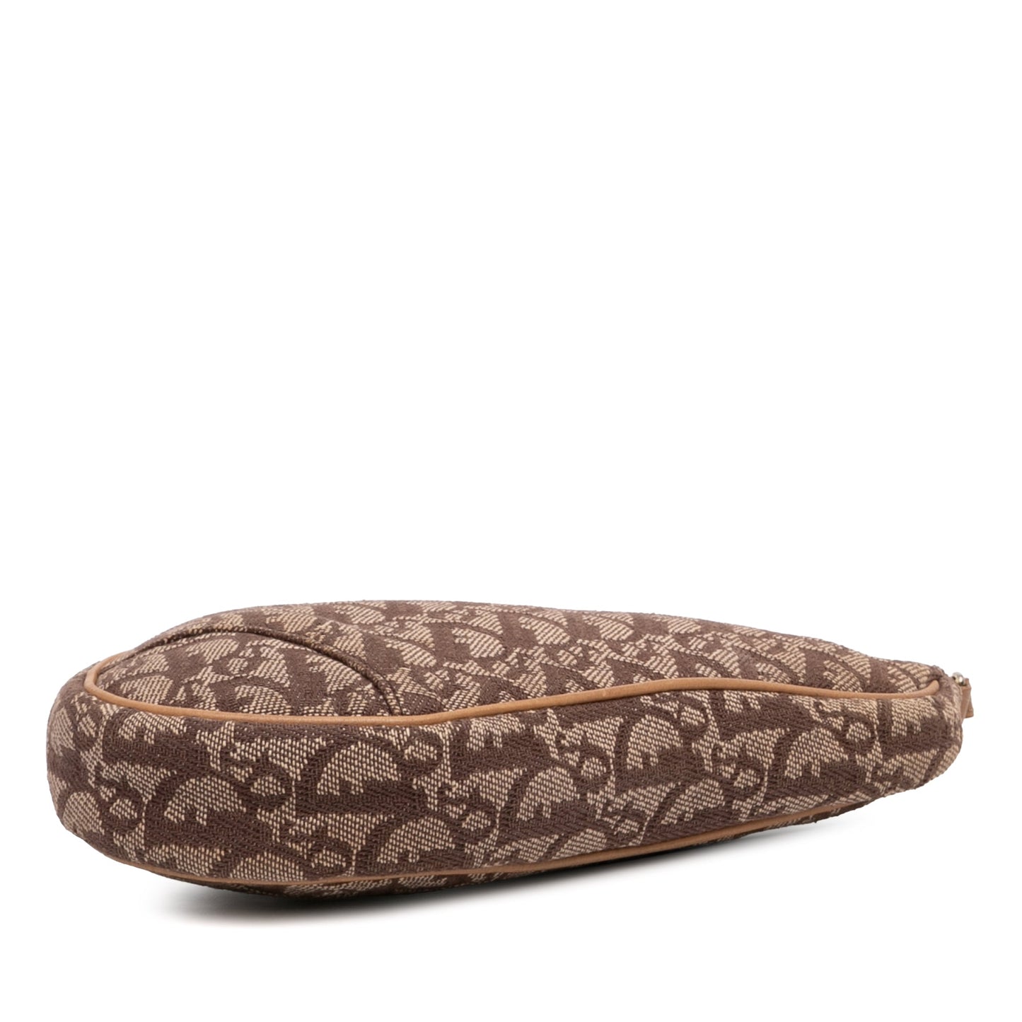 Dior Mini Diorissimo Canvas Saddle Pochette