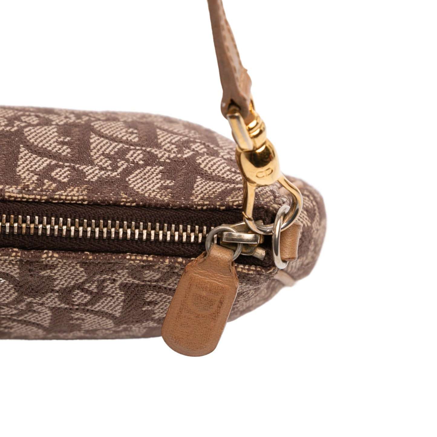 Dior Mini Diorissimo Canvas Saddle Pochette