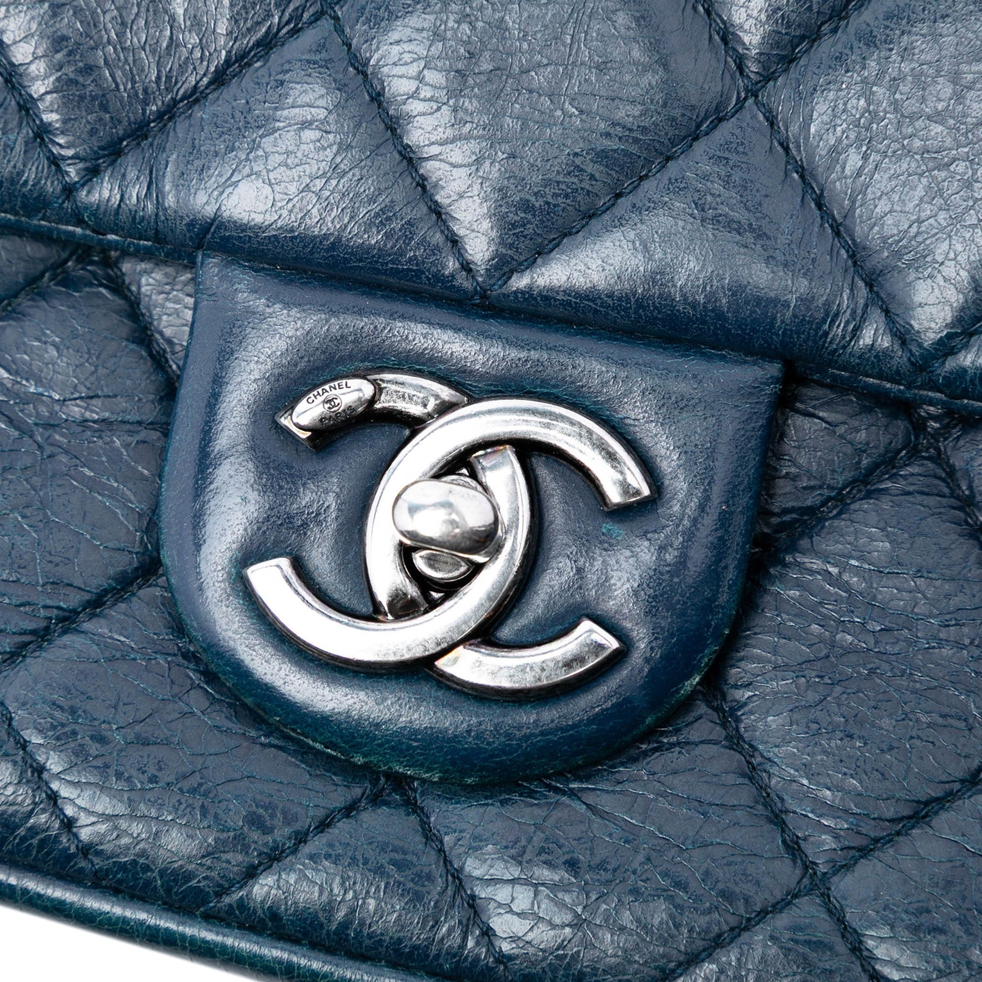 Chanel Small Quilted Aged Calfskin Portobello Flap