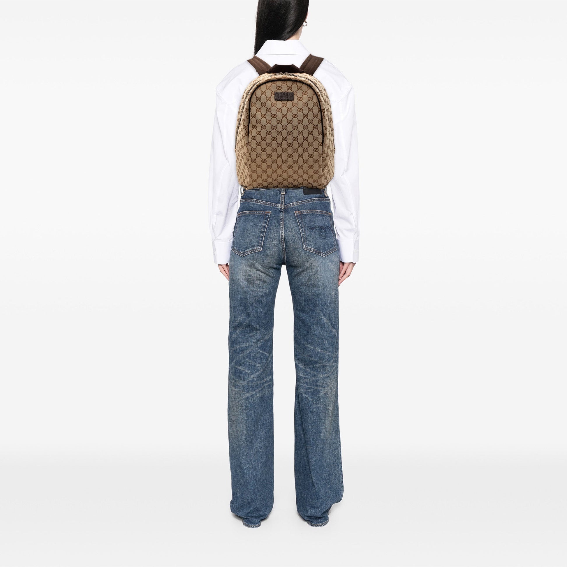 GG Canvas Backpack