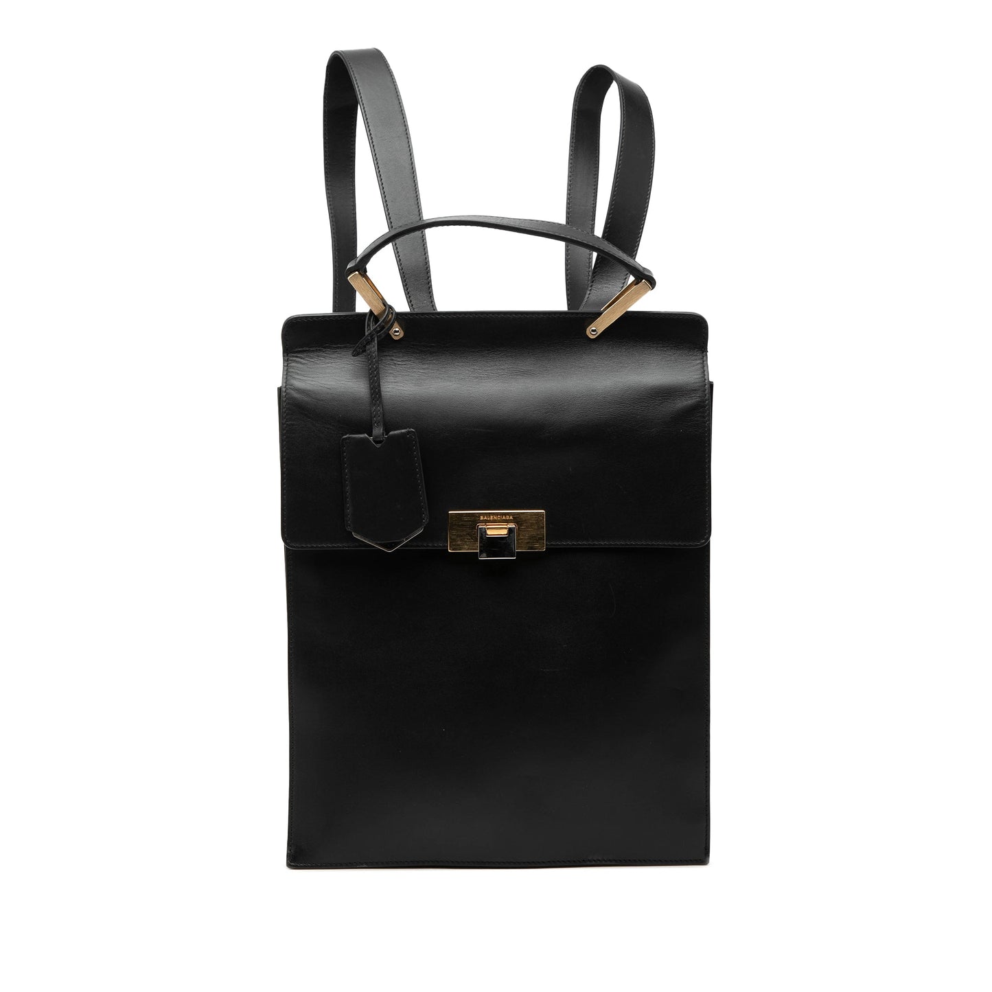 Balenciaga Leather Le Dix Cartable Backpack