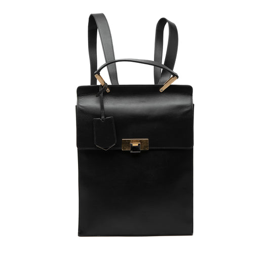 Balenciaga Leather Le Dix Cartable Backpack