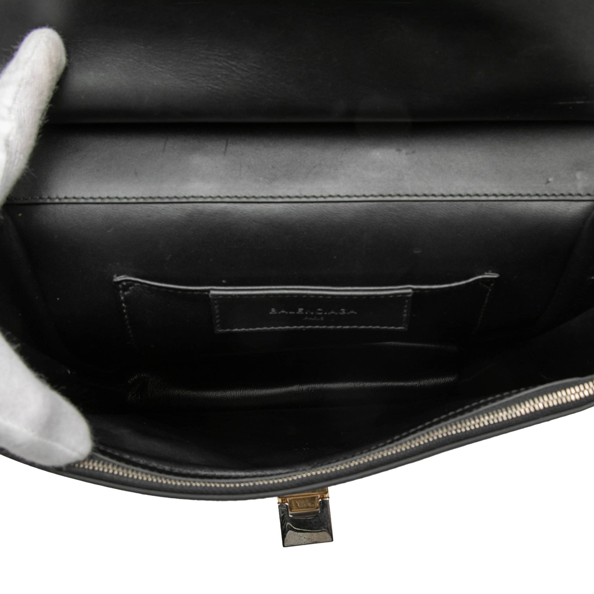Balenciaga Leather Le Dix Cartable Backpack