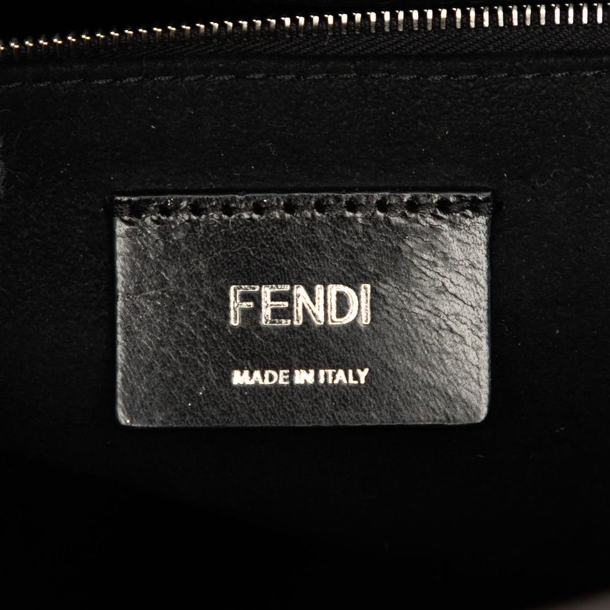 Fendi Medium Leather Baguette Messenger Bag — Red