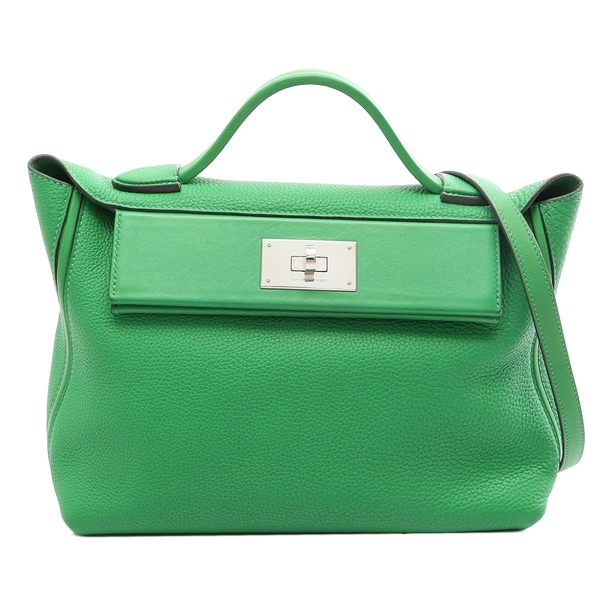 Hermès Togo and Swift 24/24 29 — Green