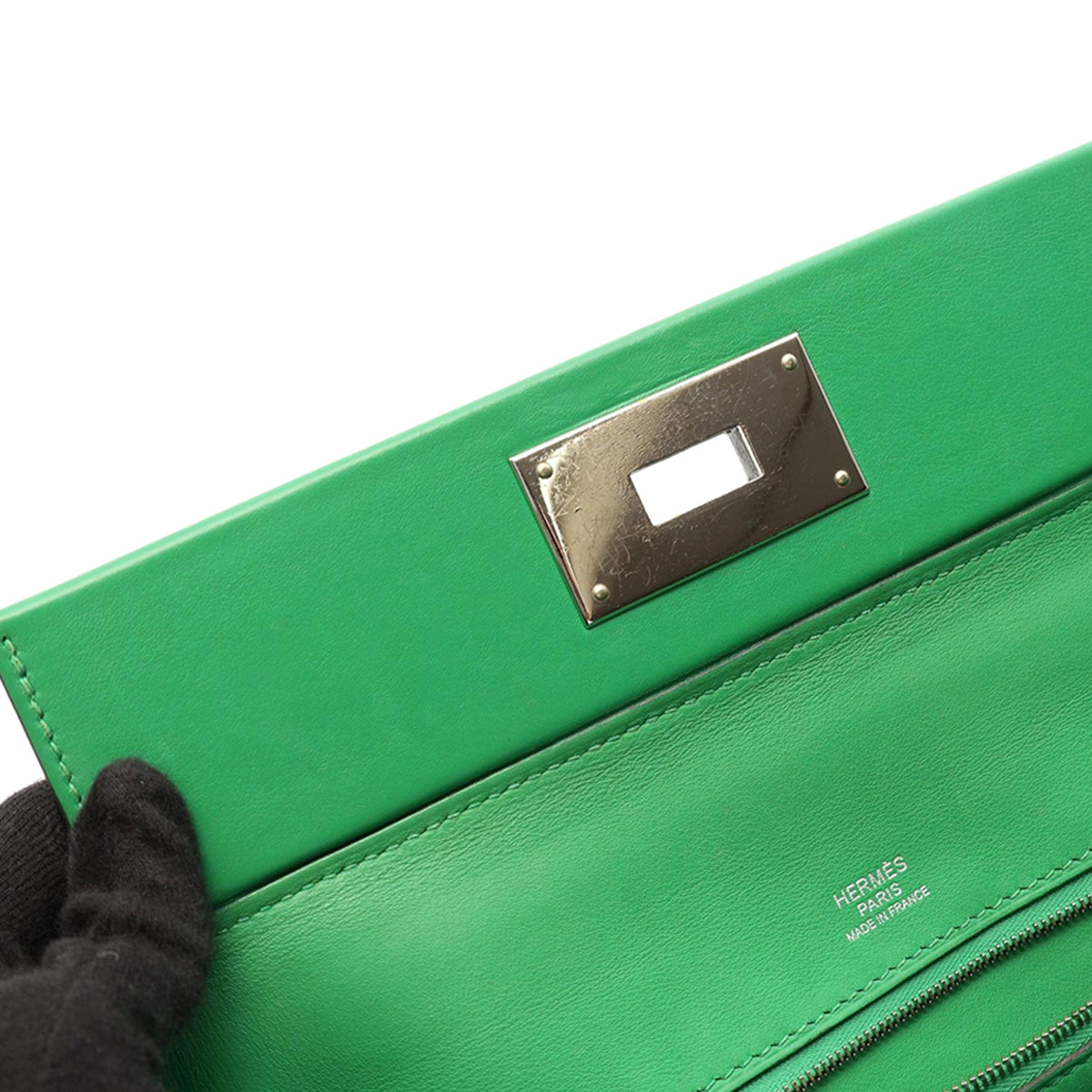 Hermès Togo and Swift 24/24 29 — Green