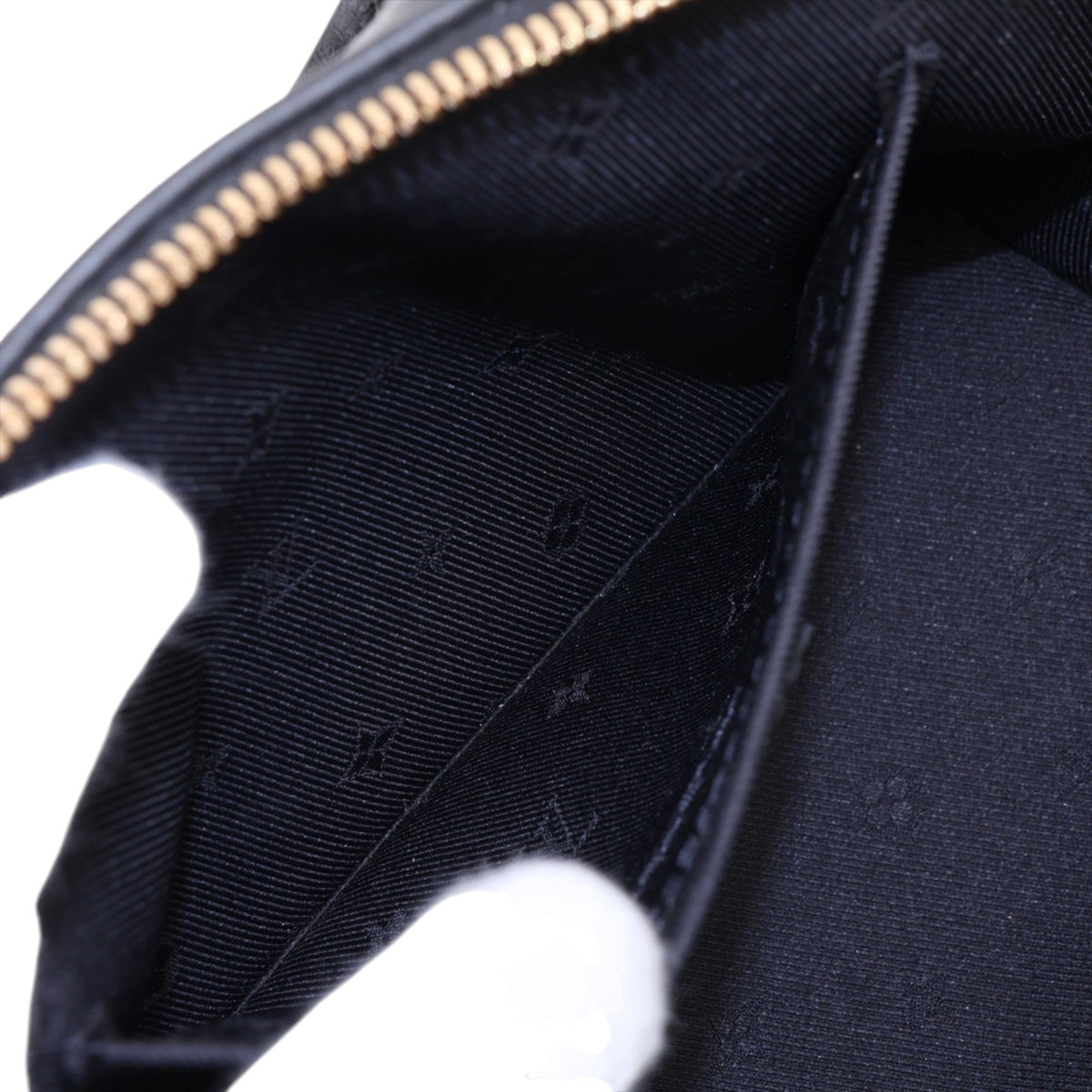 Louis Vuitton Monogram Calfskin Bubblegram Alma BB — Black