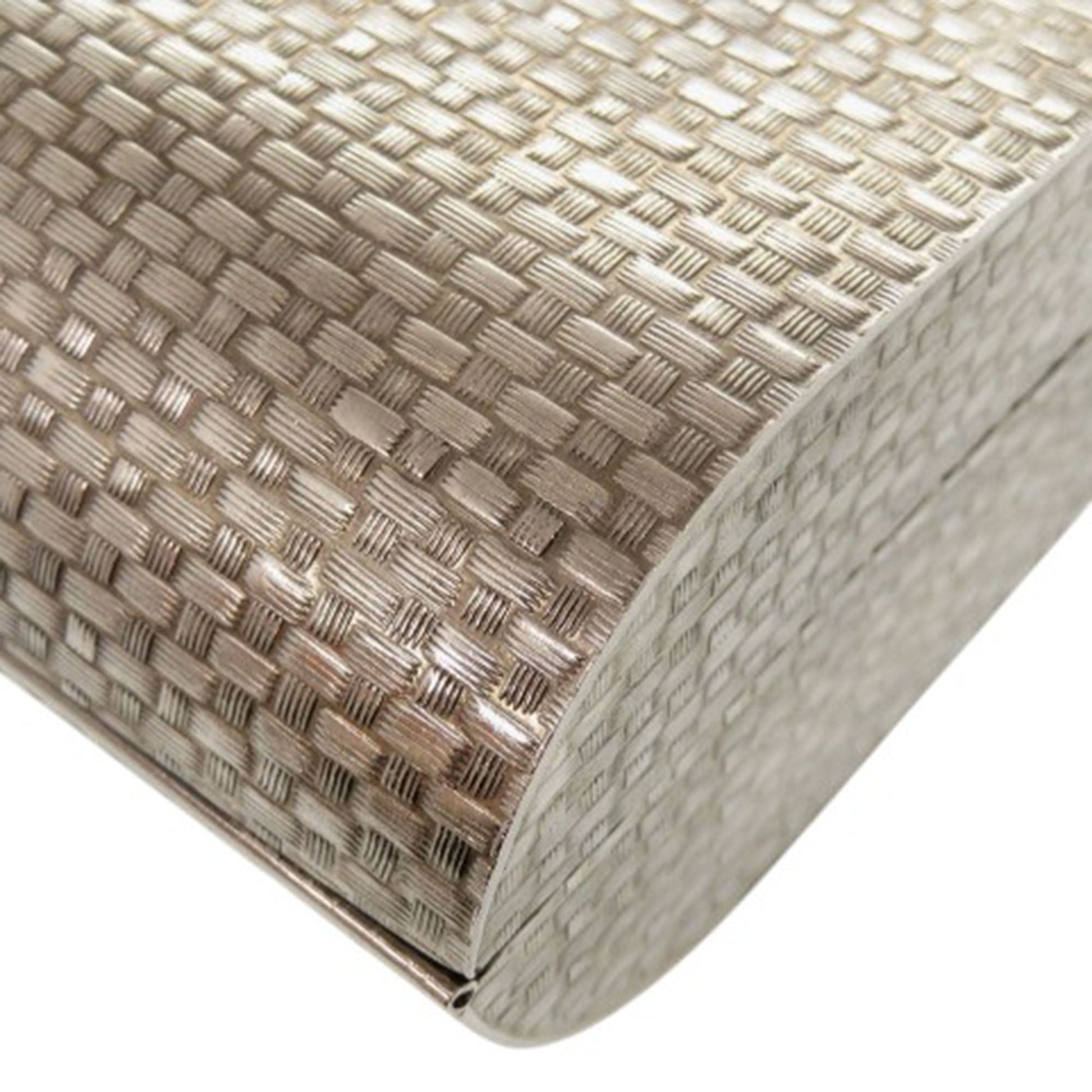 Gucci Brass Crystal Web Buckle Chain Shoulder Bag