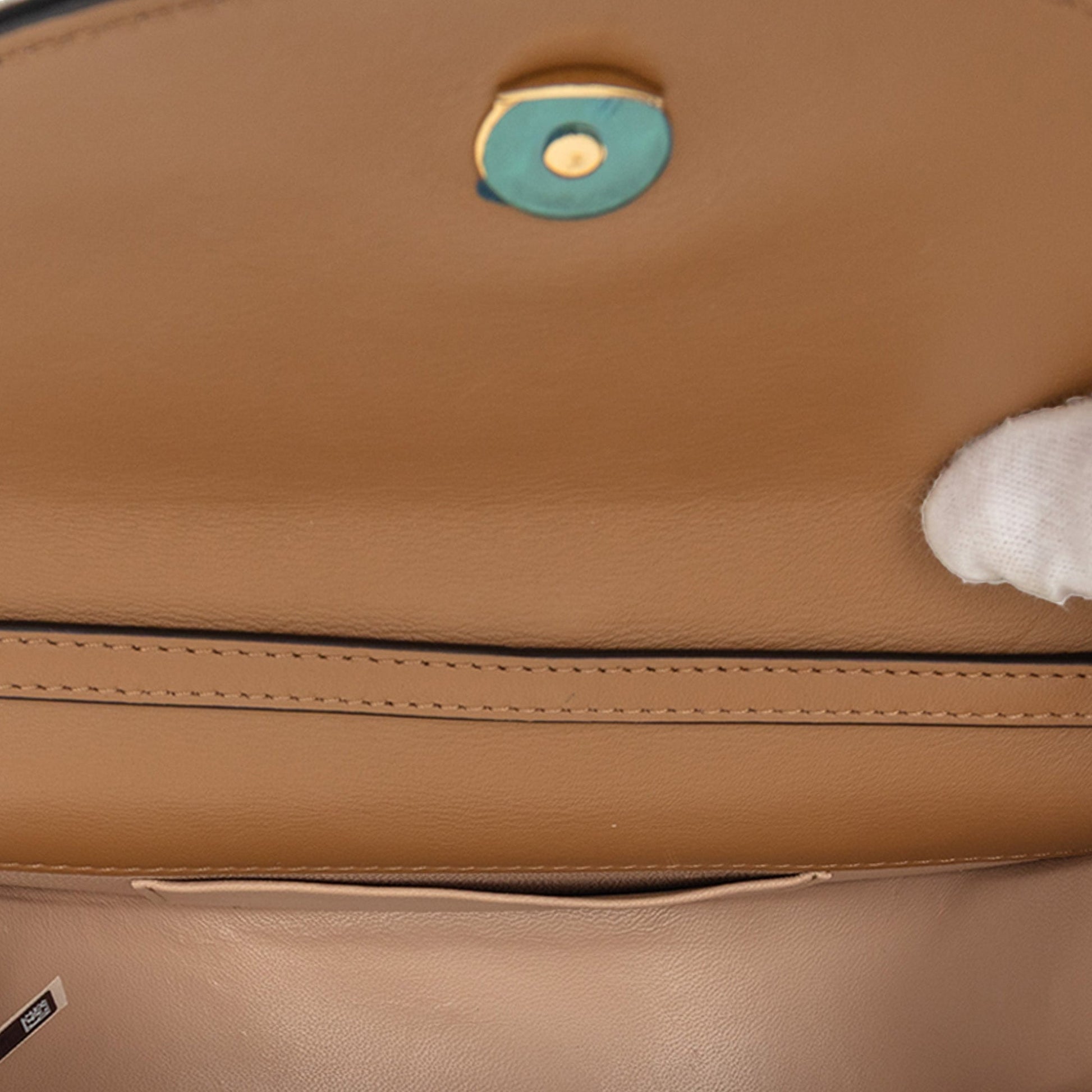 Chloé Metallic Leather Nile Bracelet Minaudiere Bag