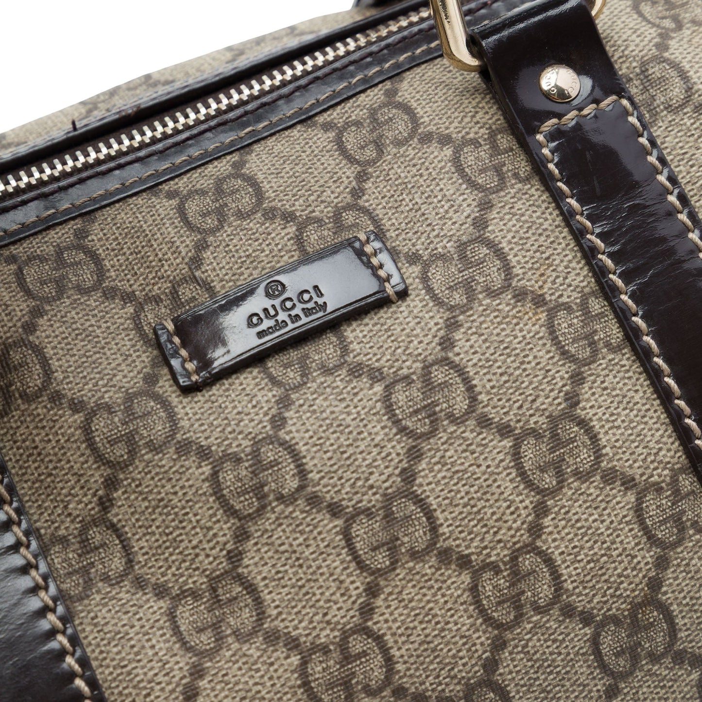 Gucci Medium GG Supreme Joy Boston Bag