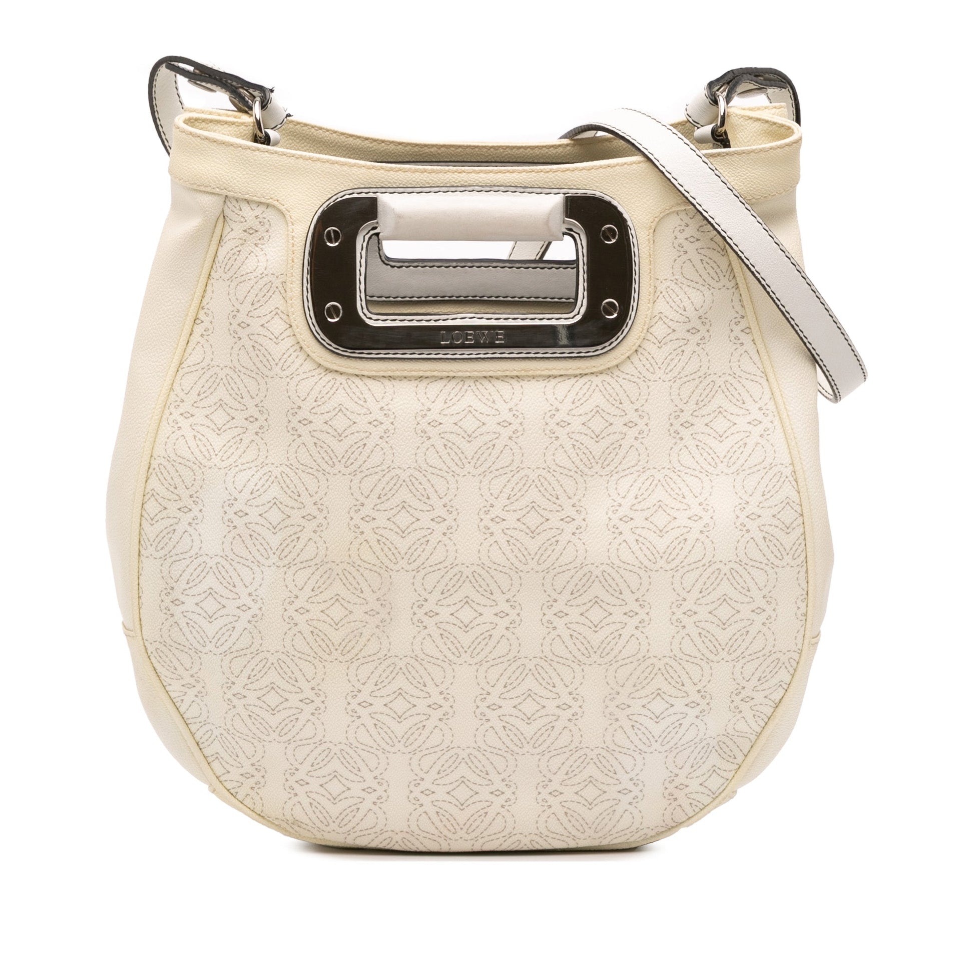 LOEWE Anagram Leather Satchel