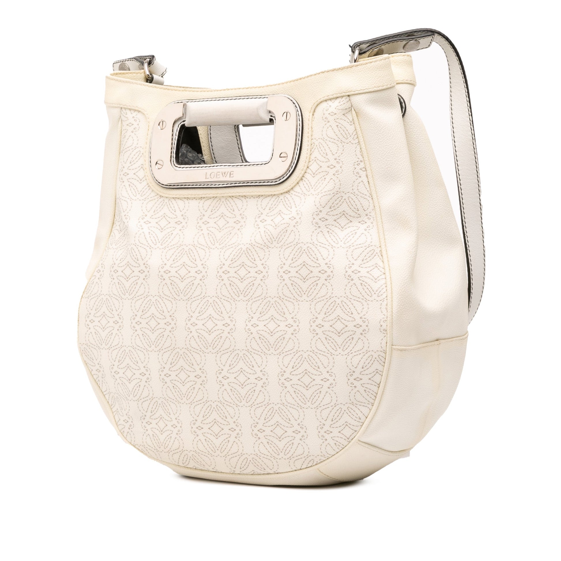 LOEWE Anagram Leather Satchel