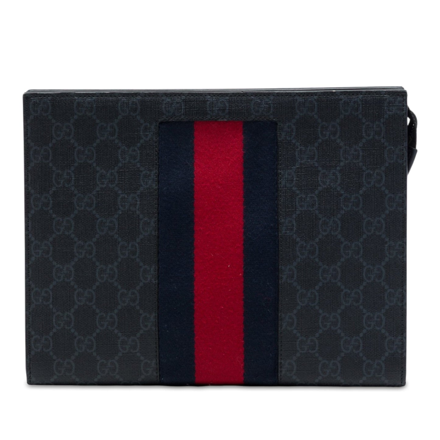 Gucci GG Supreme Web Clutch