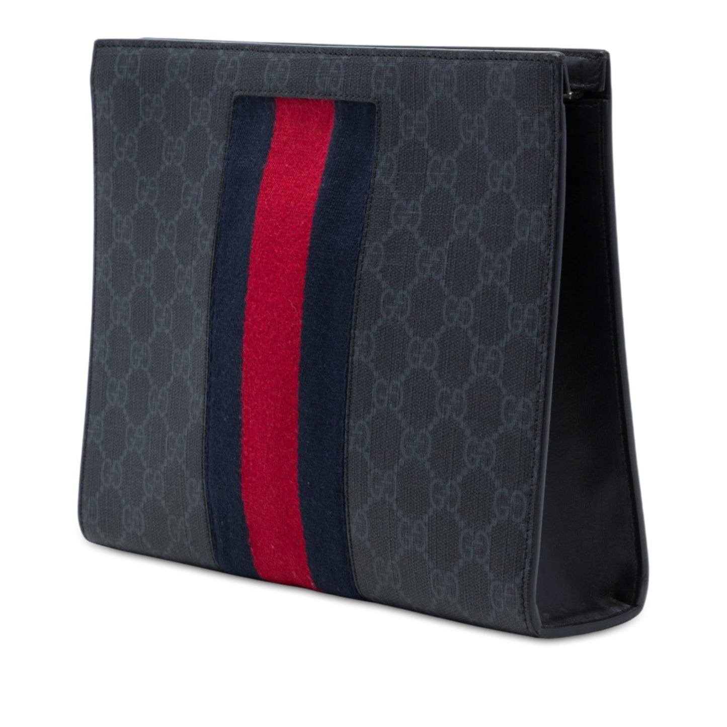 Gucci GG Supreme Web Clutch