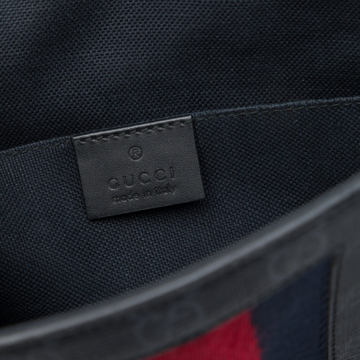 Gucci GG Supreme Web Clutch