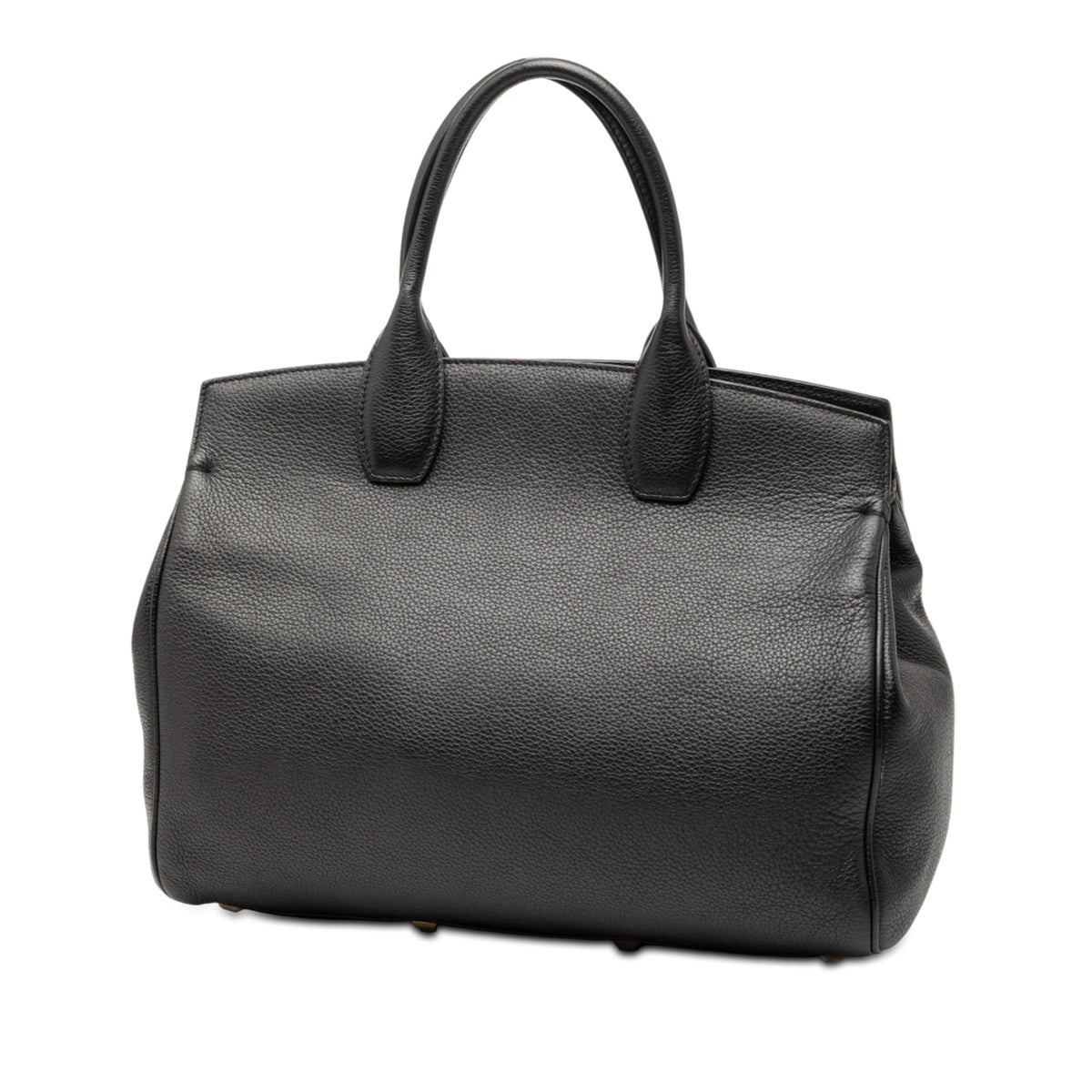 Ferragamo Leather Studio Satchel