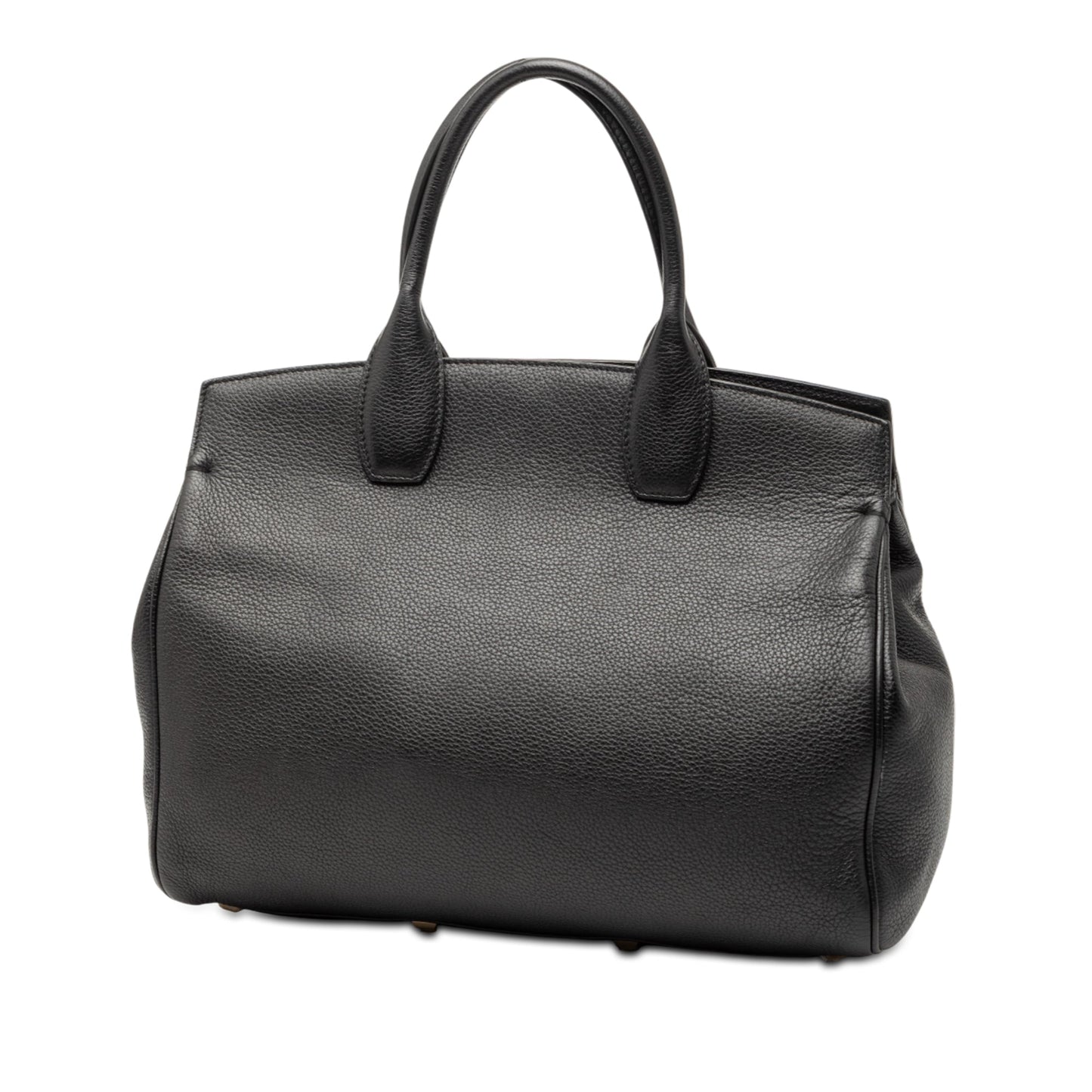 Ferragamo Leather Studio Satchel