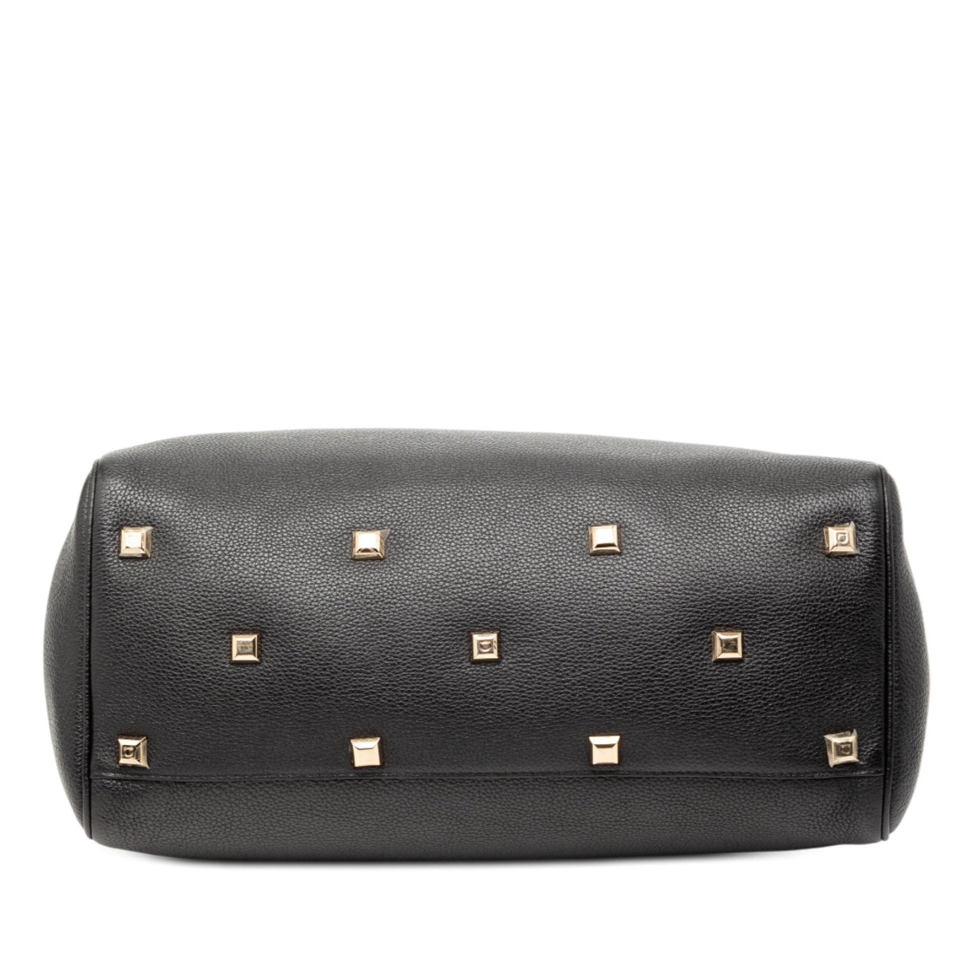 Ferragamo Leather Studio Satchel