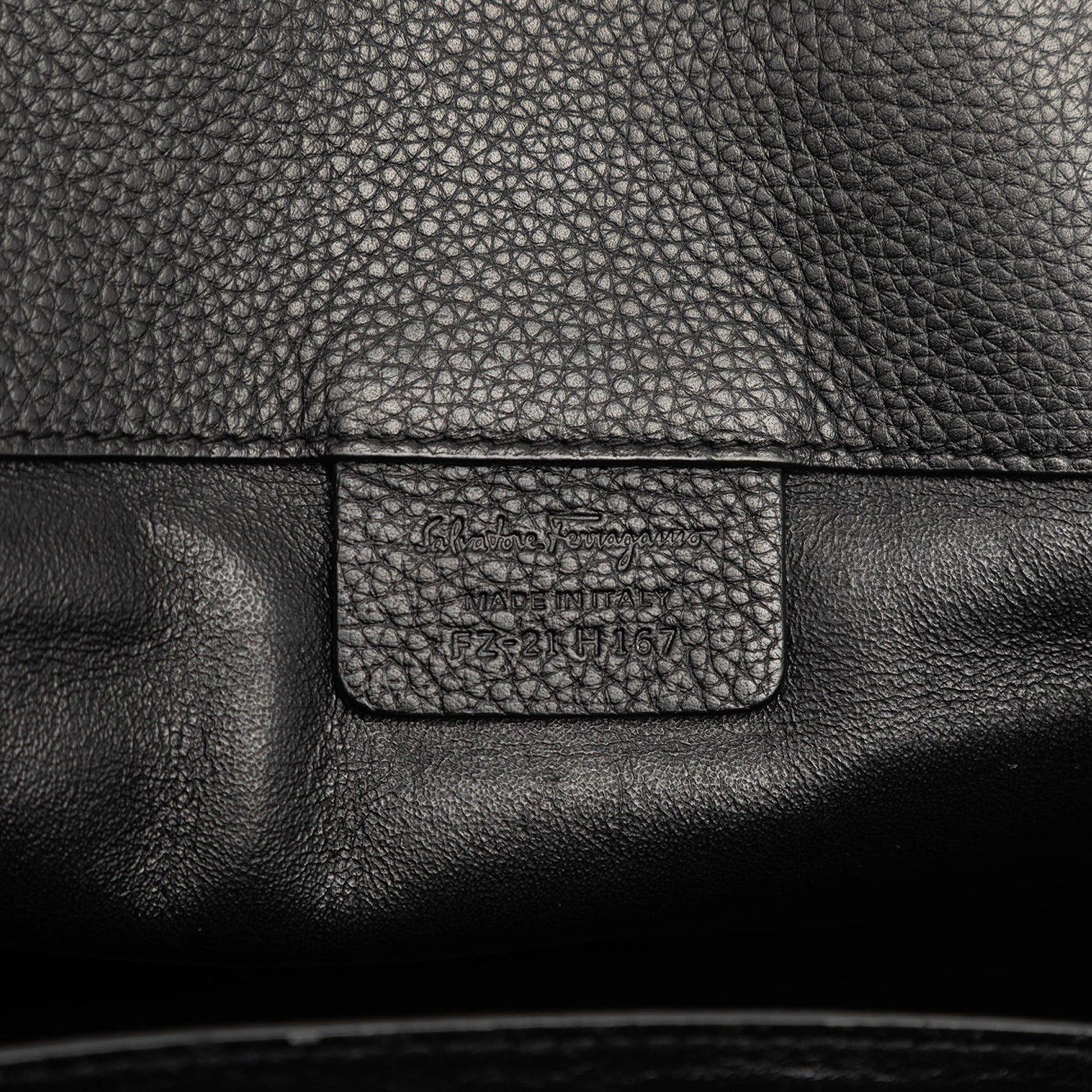 Ferragamo Leather Studio Satchel