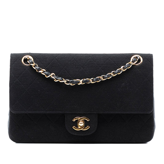 Chanel Medium Classic Jersey Double Flap