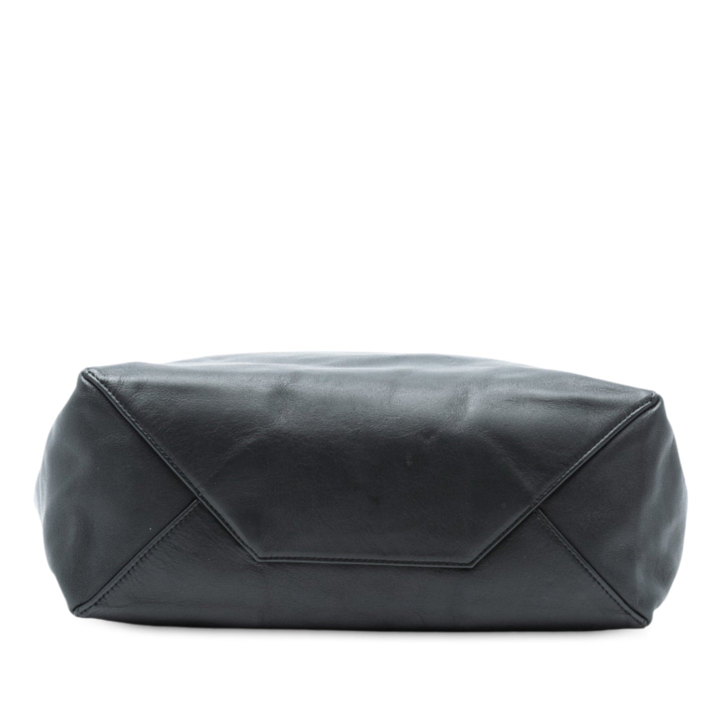 Celine Bicolor Leather Vertical Cabas Tote