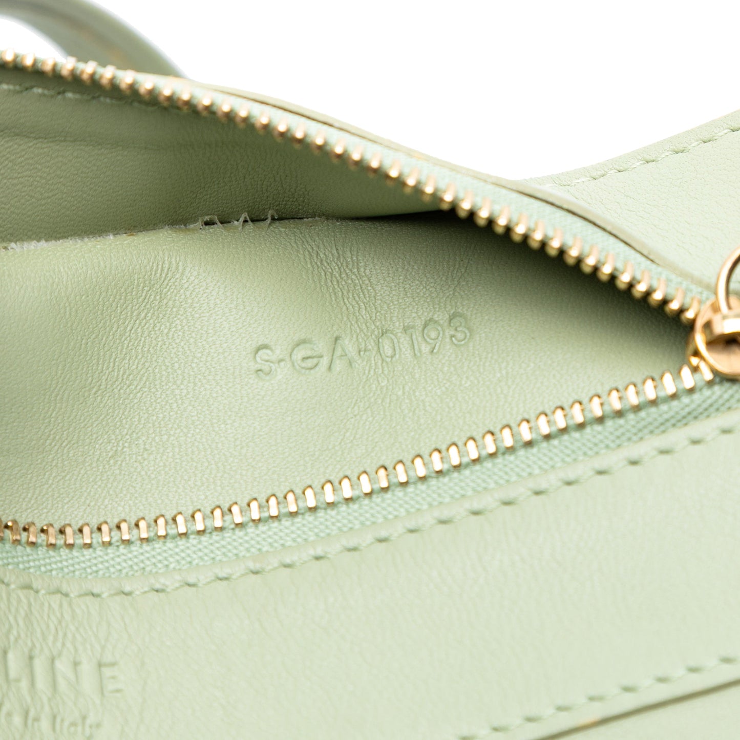 Celine Bicolor Leather Vertical Cabas Tote