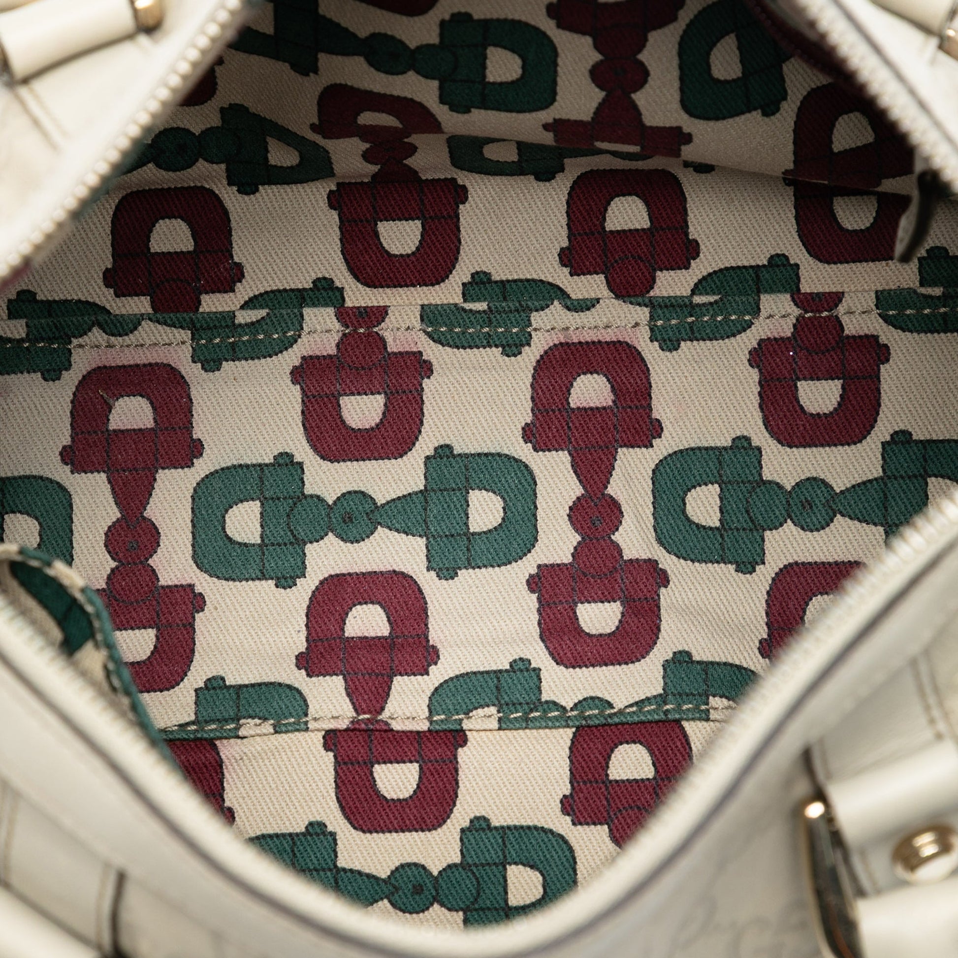 Gucci Guccissima Abbey D Ring Boston Bag