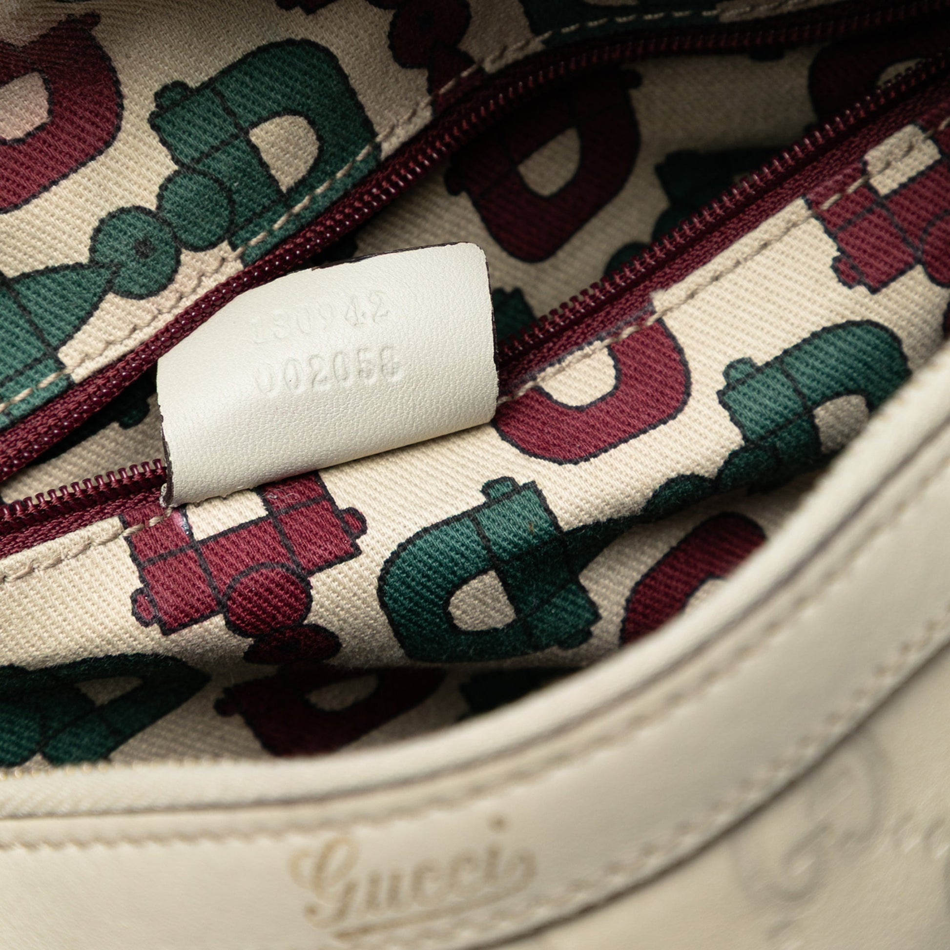 Gucci Guccissima Abbey D Ring Boston Bag