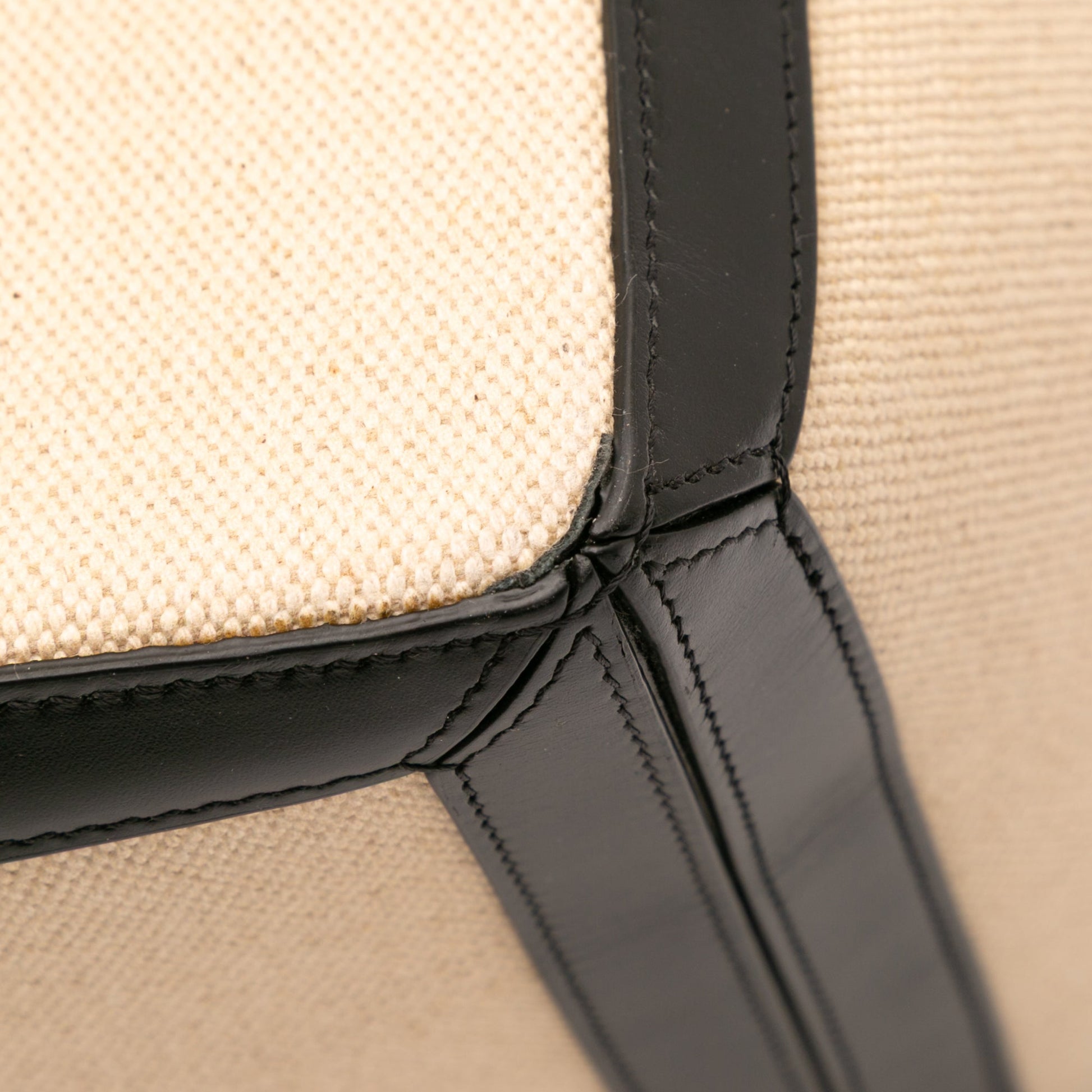 Celine Large Canvas Vertical Square Cabas Tote