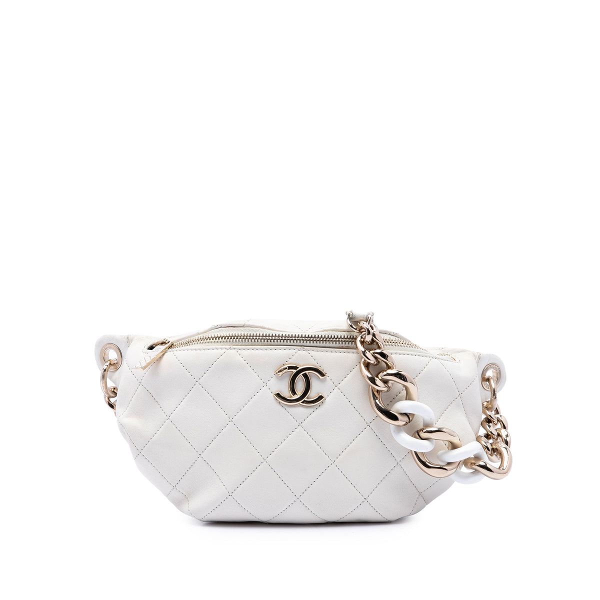 Chanel CC Quilted Calfskin Elegant Belt Bag