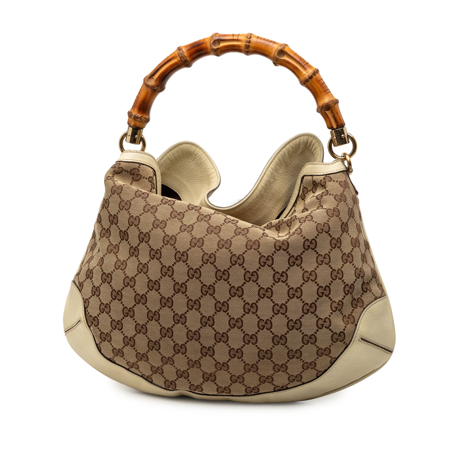 Gucci Medium GG Canvas Peggy Satchel
