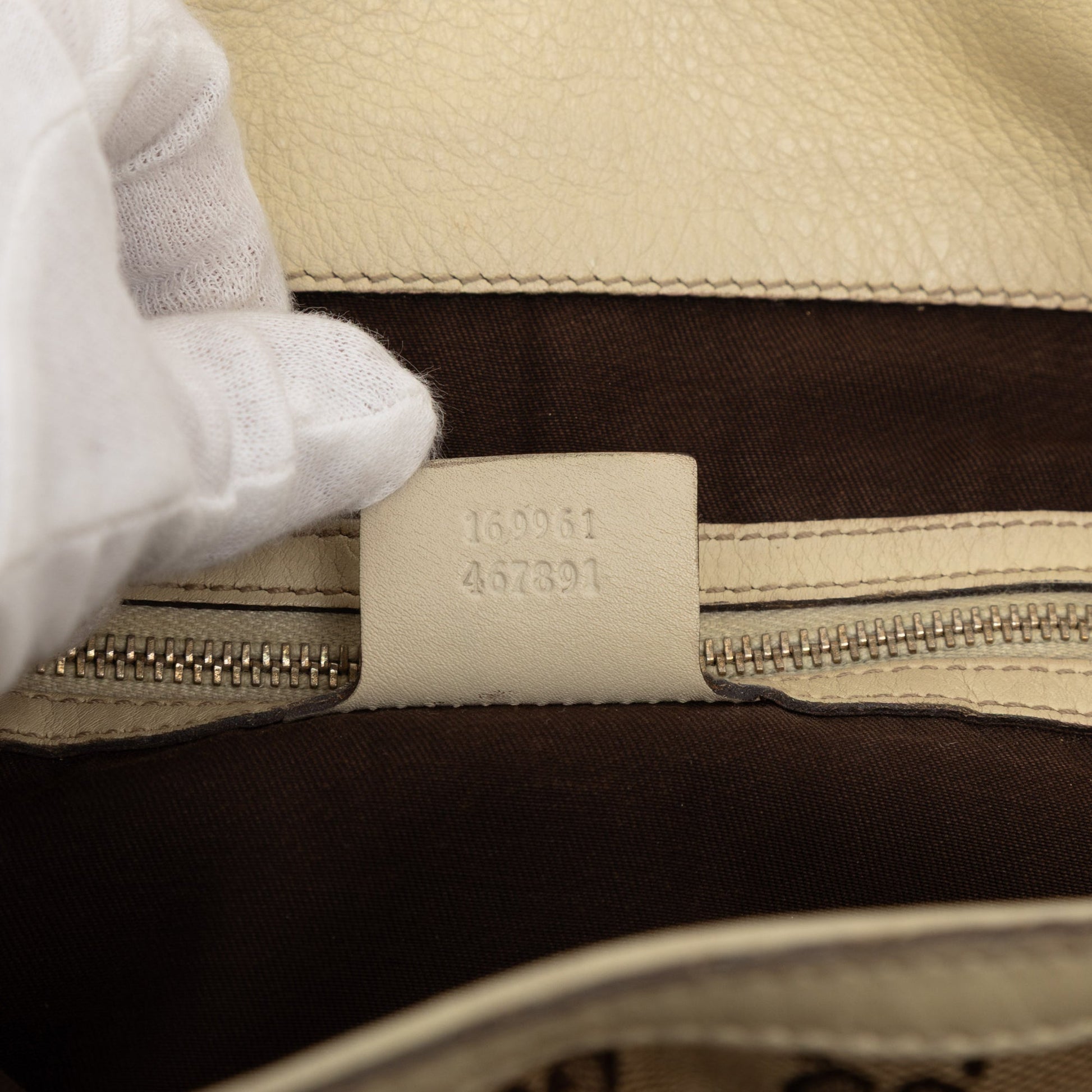 Gucci Medium GG Canvas Peggy Satchel