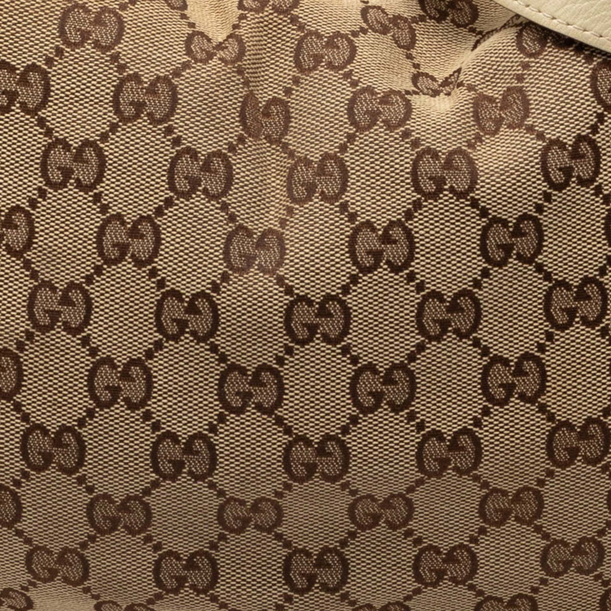 Gucci Medium GG Canvas Peggy Satchel