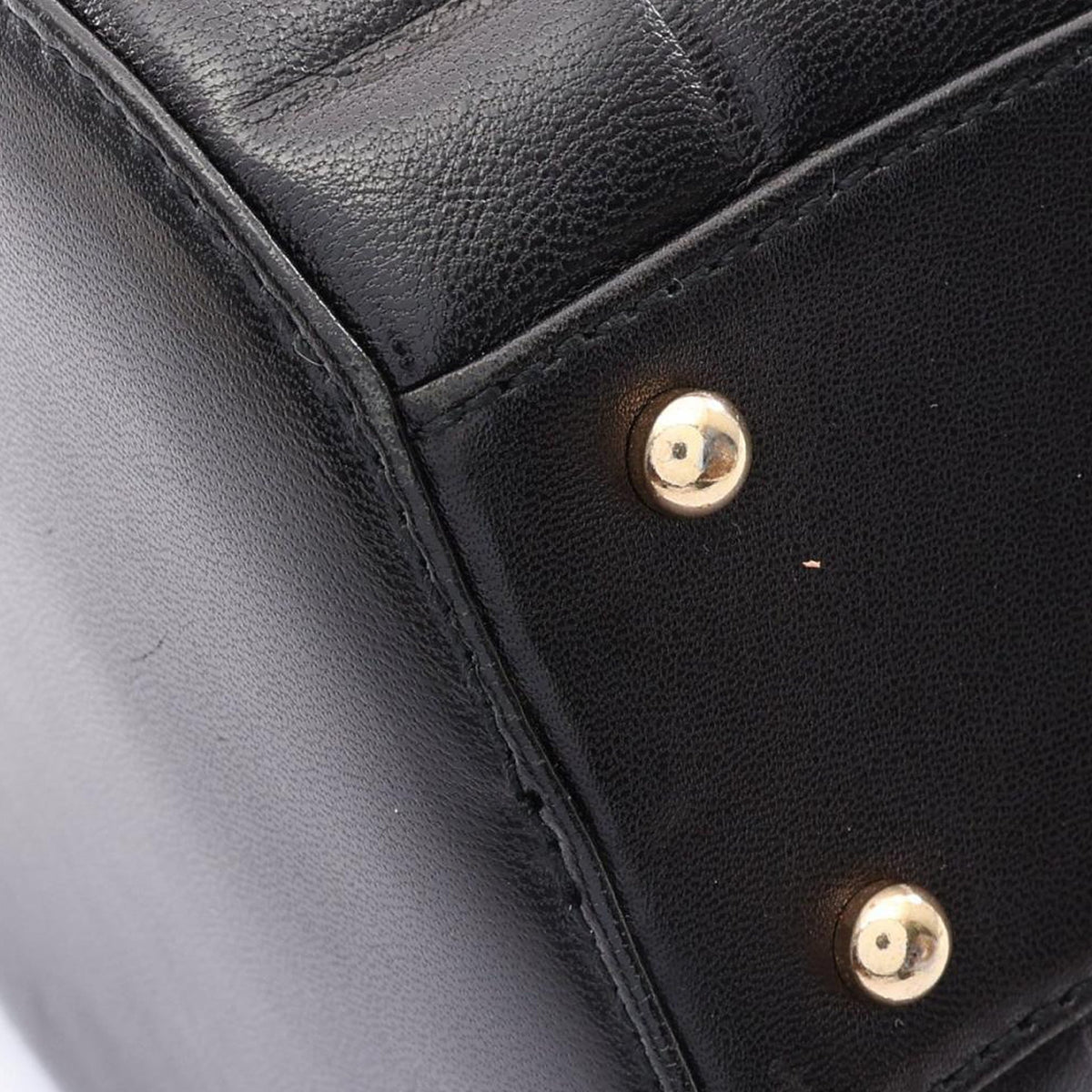 Chanel Chocolate Bar Lambskin Shoulder Bag — Black