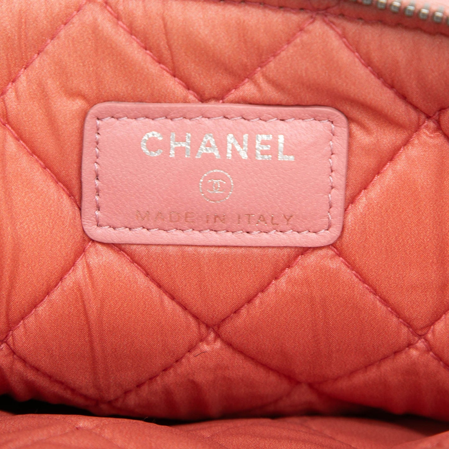 Chanel Medium Quilted Lambskin Boy O Case Clutch