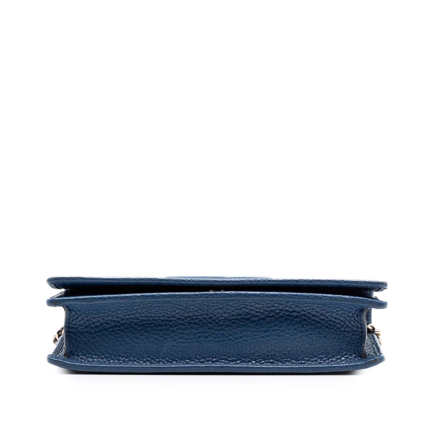 Pebbled Calfskin Soho Wallet On Chain