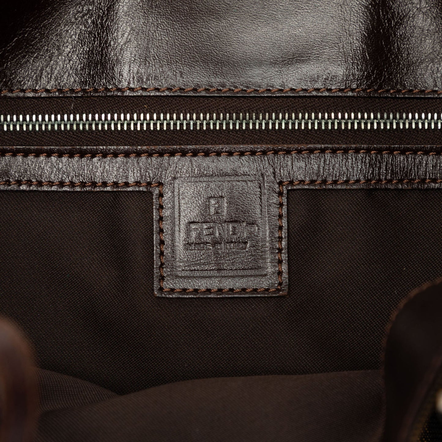 Fendi Zucca Canvas Tote