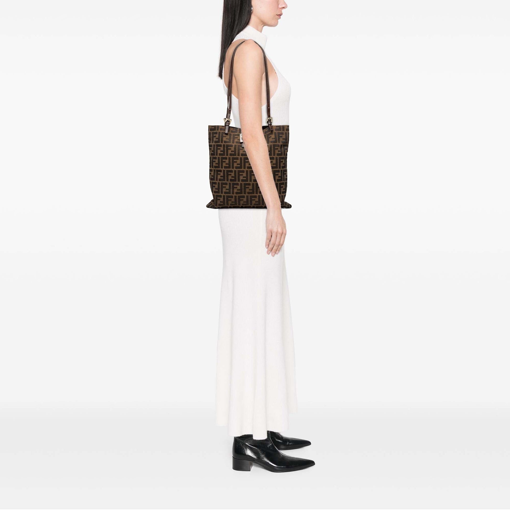 Fendi Zucca Canvas Tote