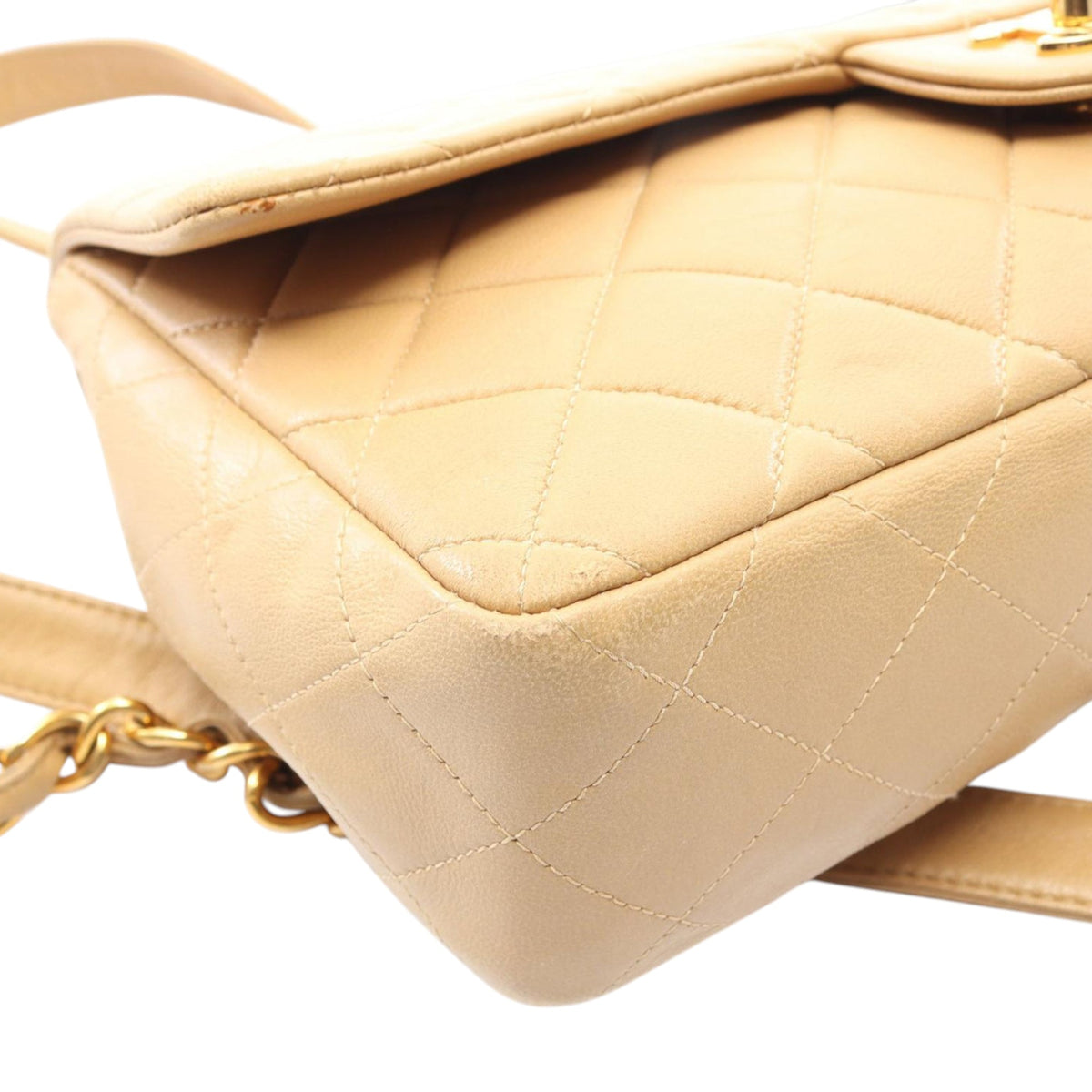 Chanel Medium Quilted Lambskin Flap Backpack