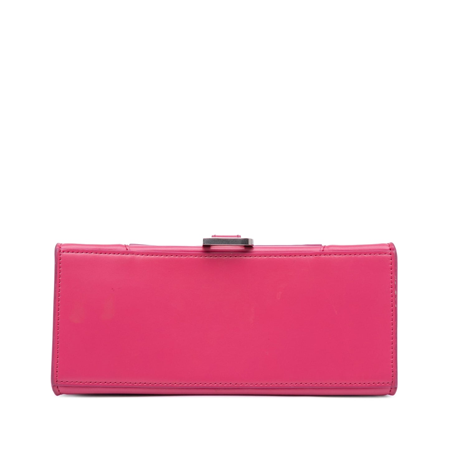Balenciaga Small Shiny Box Calfskin Hourglass Satchel