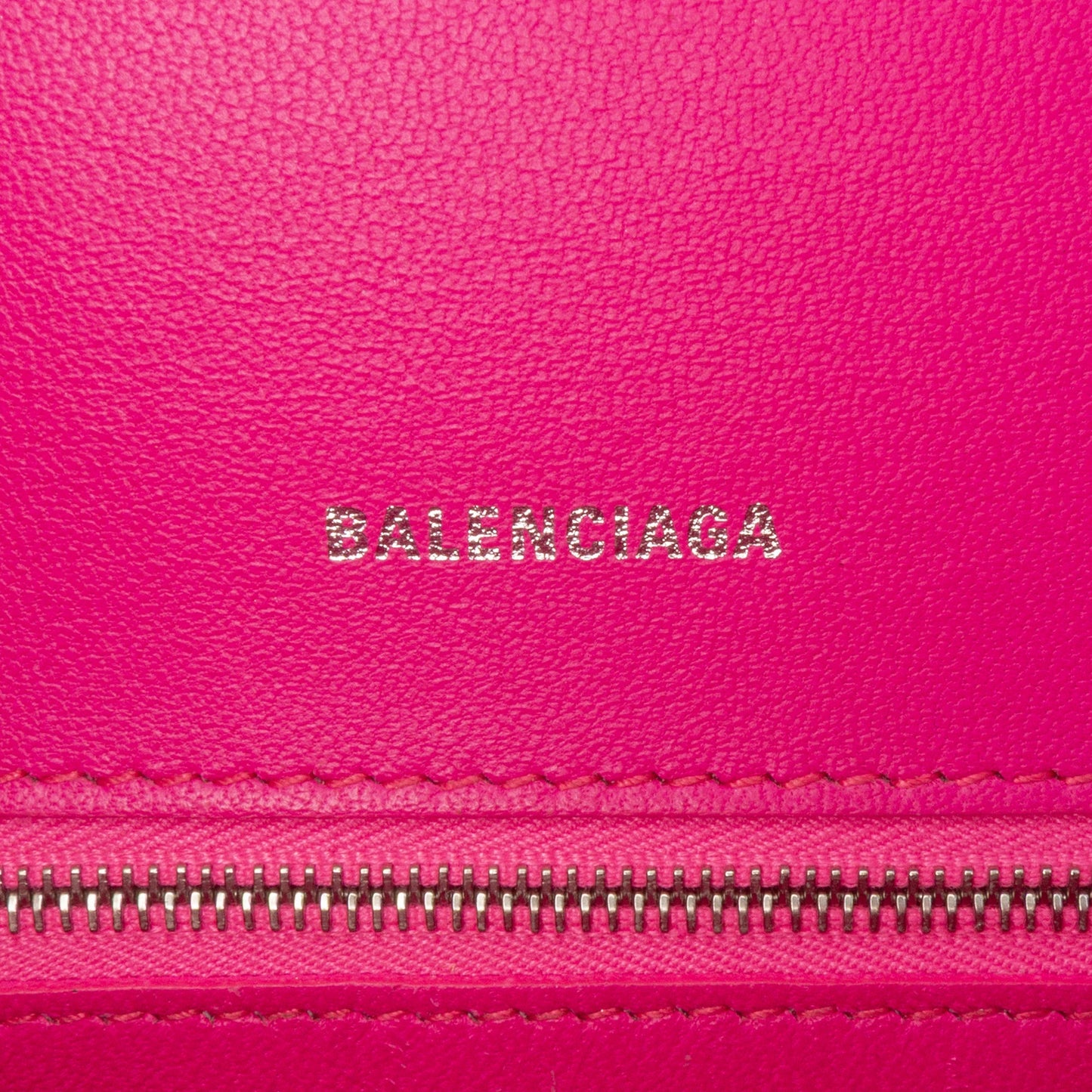 Balenciaga Small Shiny Box Calfskin Hourglass Satchel