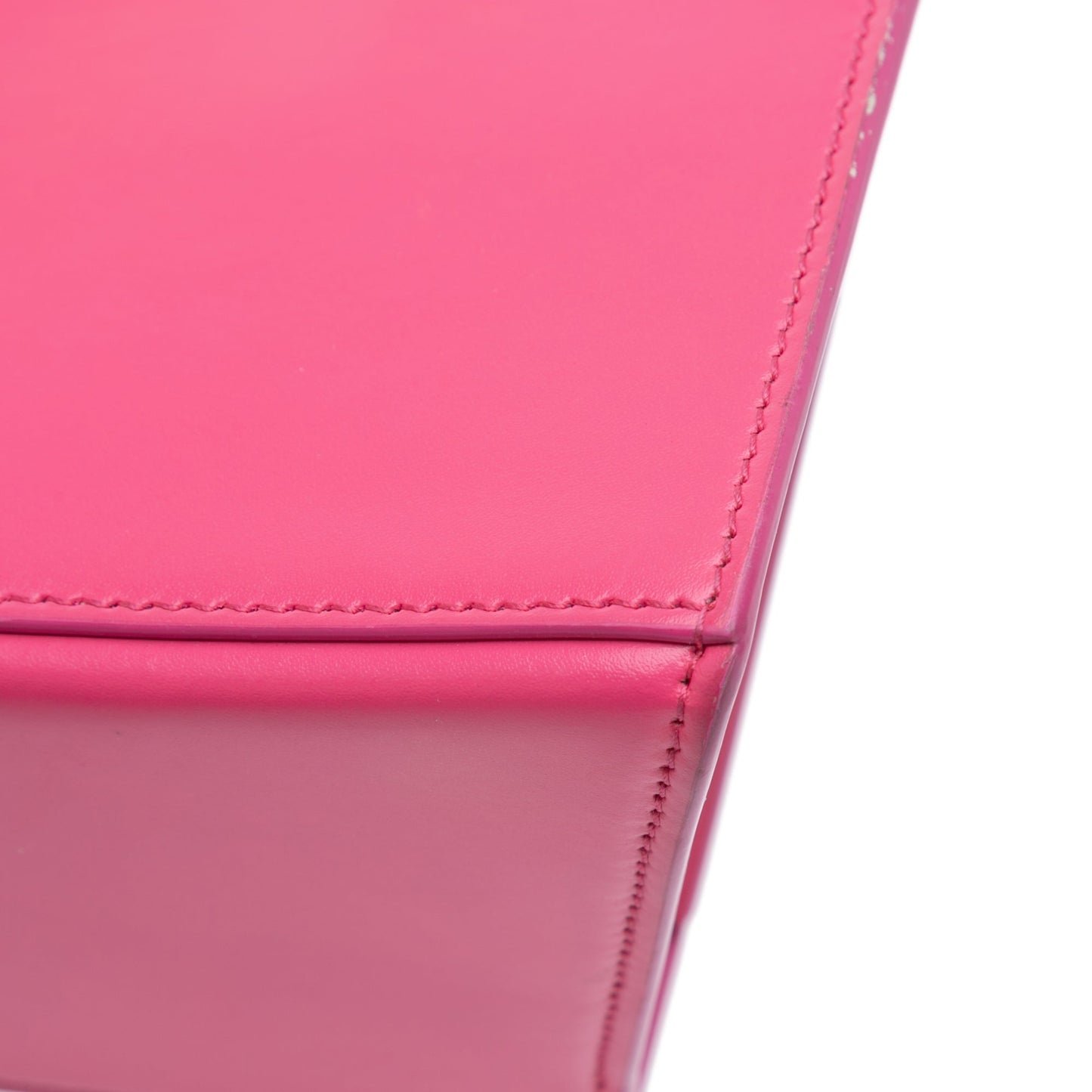 Balenciaga Small Shiny Box Calfskin Hourglass Satchel