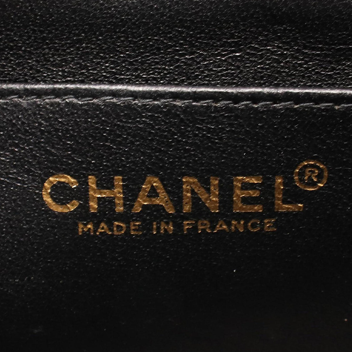 Chanel Chocolate Bar Lambskin Pearl Chain Flap