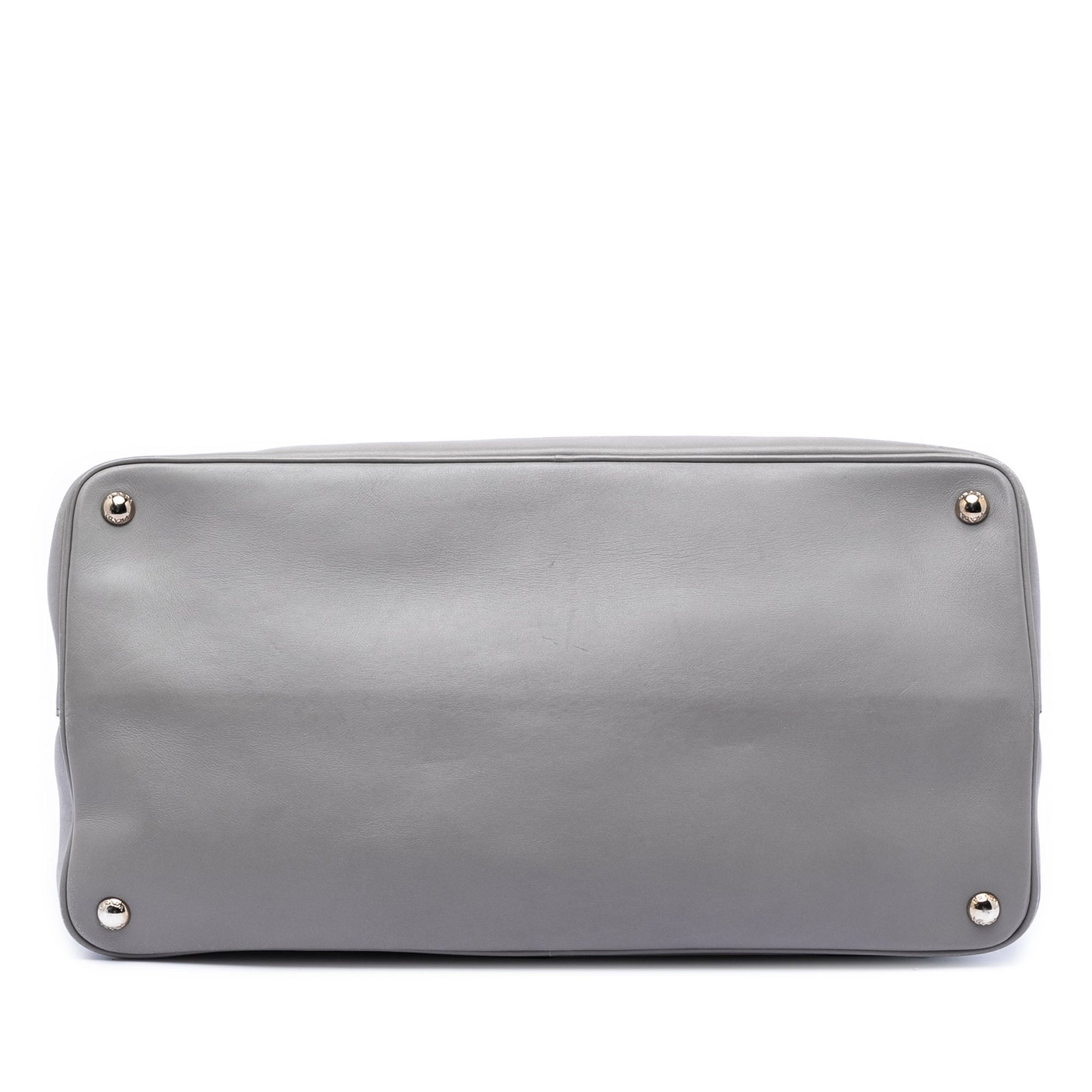 Prada Large City Calf Double Satchel