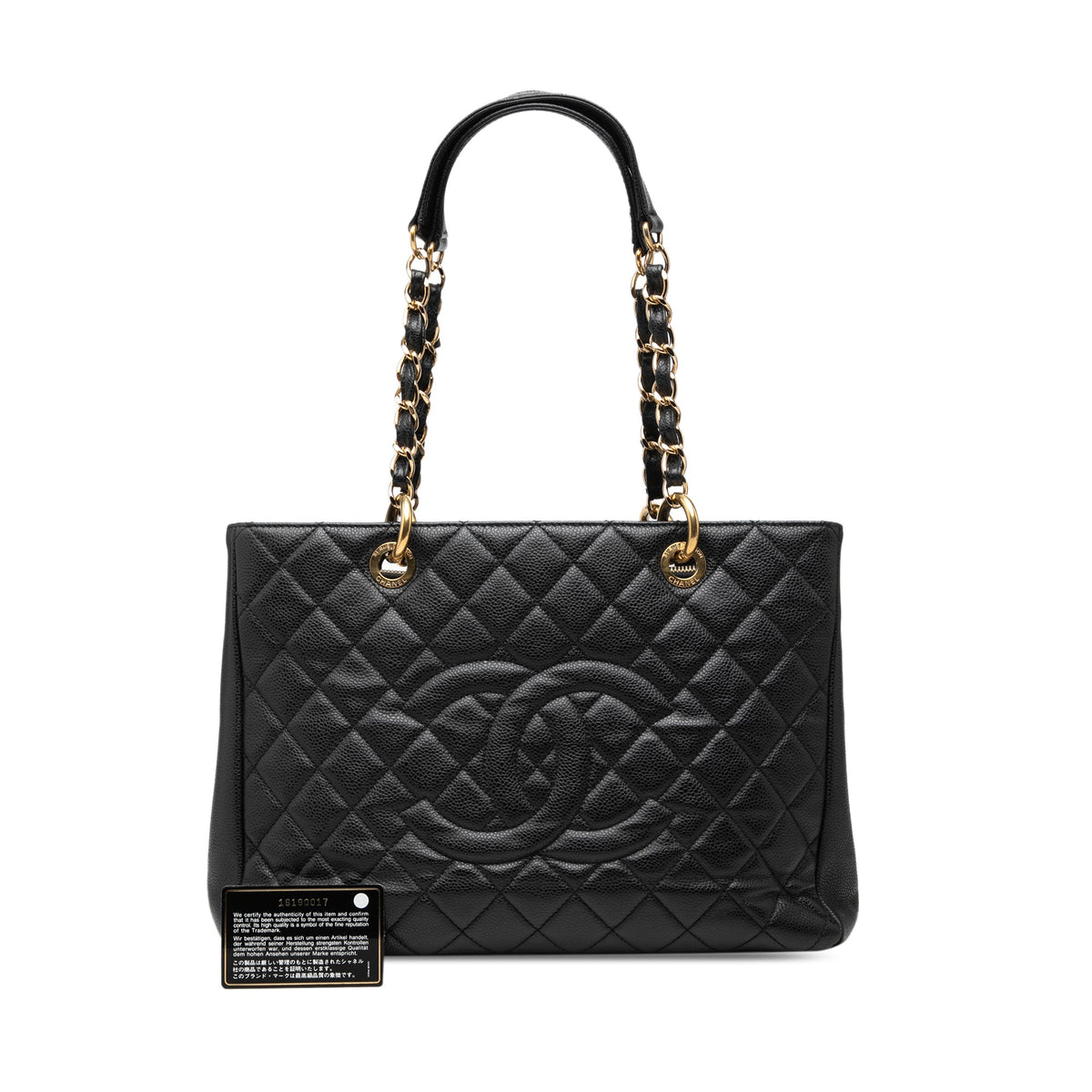 Chanel Caviar Grand Shopping Tote