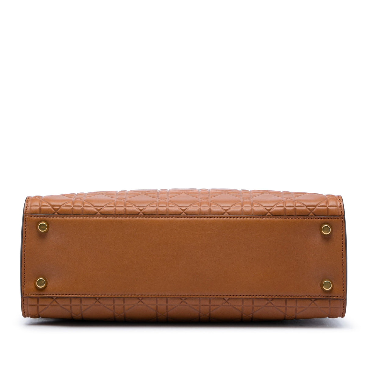 Dior Large Ultra Matte Calfskin Cannage Embossed Lady Dior