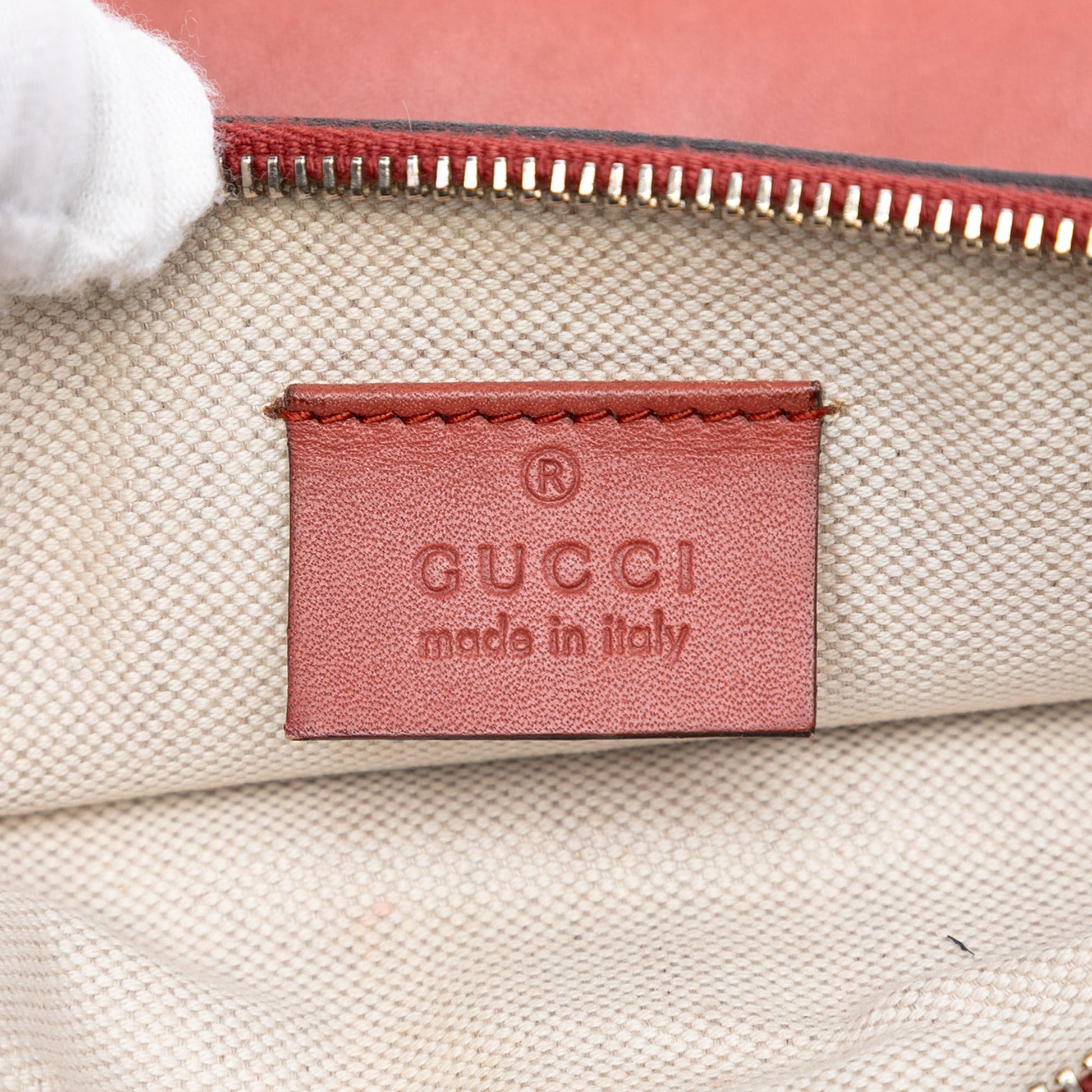 Gucci Medium GG Canvas Craft Tote