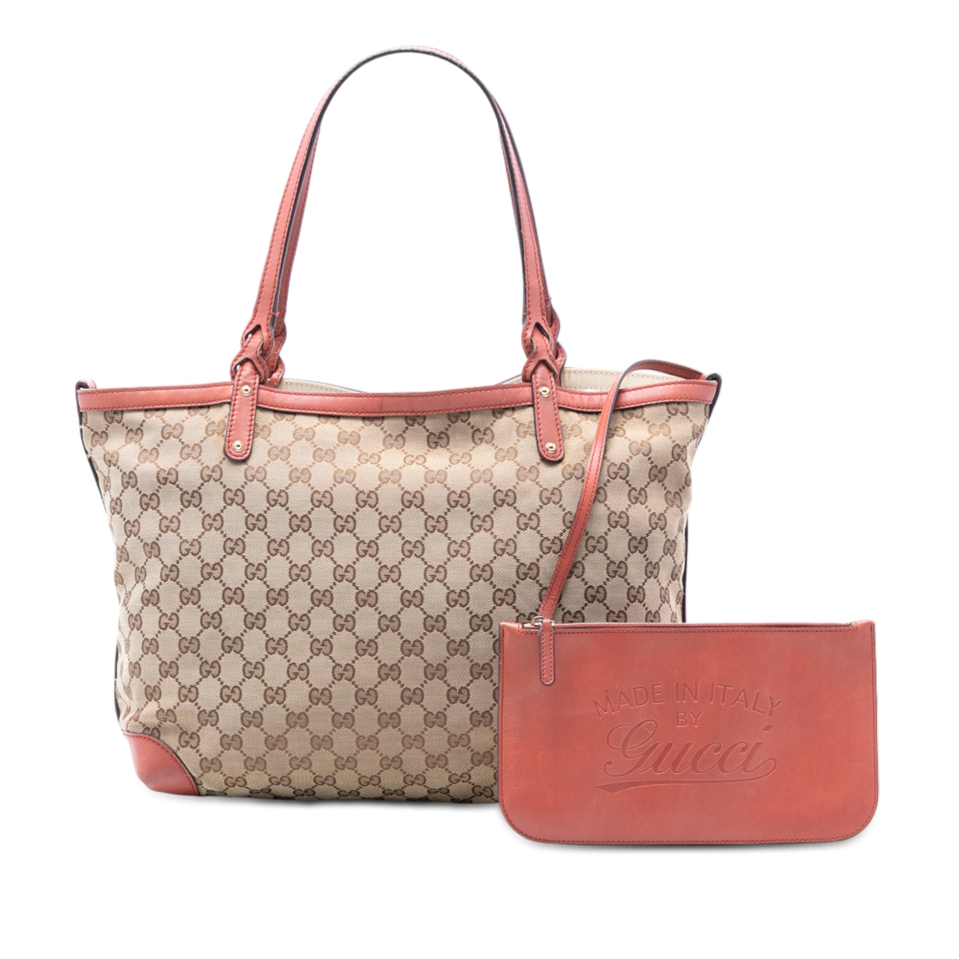 Gucci Medium GG Canvas Craft Tote